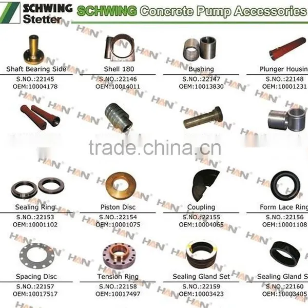 SCHWING Shaft Bearing Side OEM10004178 for Putzmeister Concrete Pump Spare Parts Sany Zoomlion Cifa Junjin Ihi photo-6