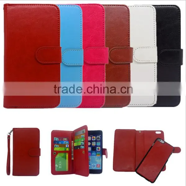 Factory Price PU Fur Magnetic Phone Case With Card Holder photo-2