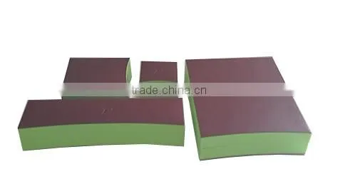 Luxury Plastic Paper Jewelry Gift Box Square Shape With Radian Custom Logo photo-3