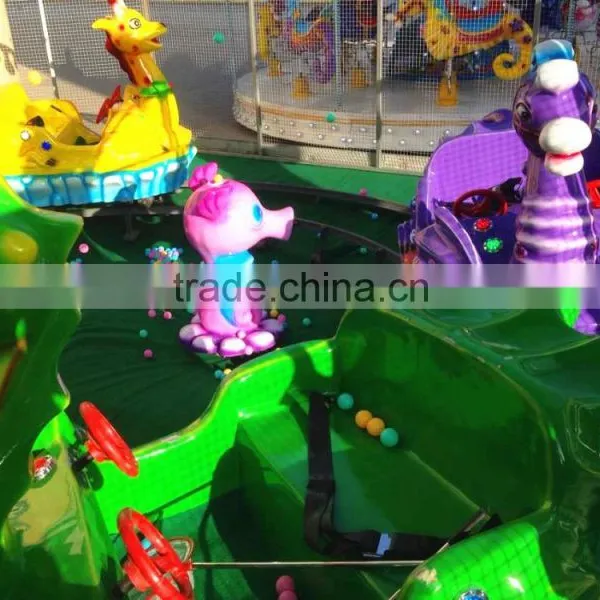 Playground Outdoor and Indoors Kids Amusement Rides Happy Spray Ball Car photo-5
