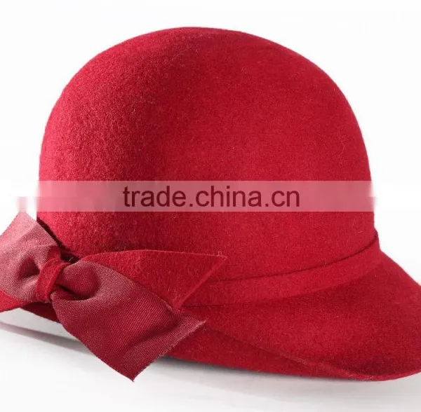 Polyester Cloche Hat Lady Cloche Hats photo-4