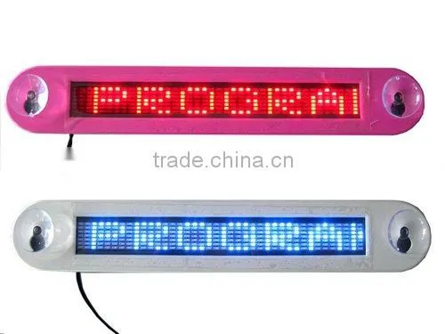 7*40 Dots Hot Sale 7 Segment Red Taxi Top Led Display Xxx Com photo-3