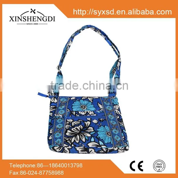 mum print 100% cotton quilted fabric casual crossbody bags,messenger bags,school bags