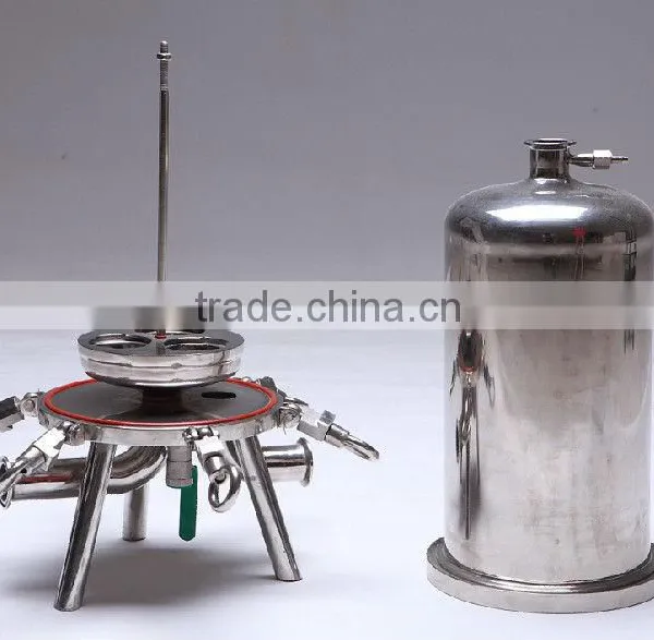 Stainless Steel Sanitary Filter Housing,sanitary SS Filter Housing for Liquid Filtratiion photo-3