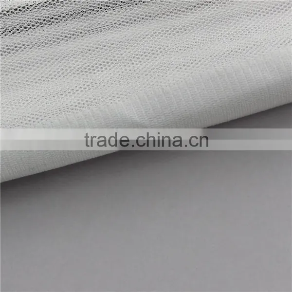 Ivory Thick Woven Net Mesh Polyester Fabric For Clothing/Garment Accessory/Ladies Dress photo-3