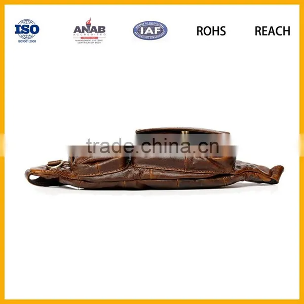 Custom Design Light Weight Canvas Travel Waist Bag for Men photo-3