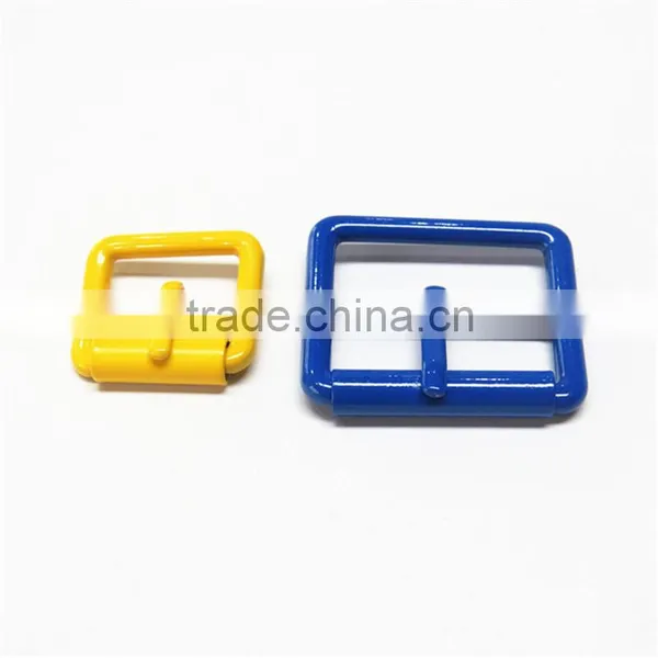Hot Sale Colored Square Metal Roller Buckle photo-2