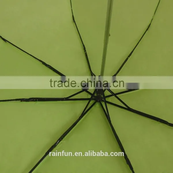 High Quality Outdoor Manual 3 Folding Rain Umbrella photo-3