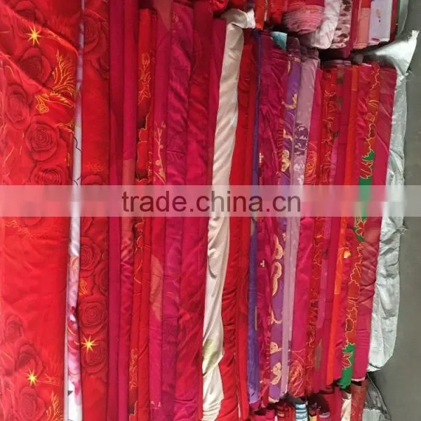 100% Polyester Printed Bedsheet Fabric Stock Lot photo-4