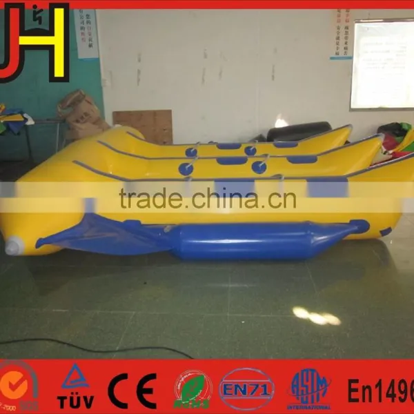 Durable 6 Seaters Inflatable Flying Banana Boat photo-4