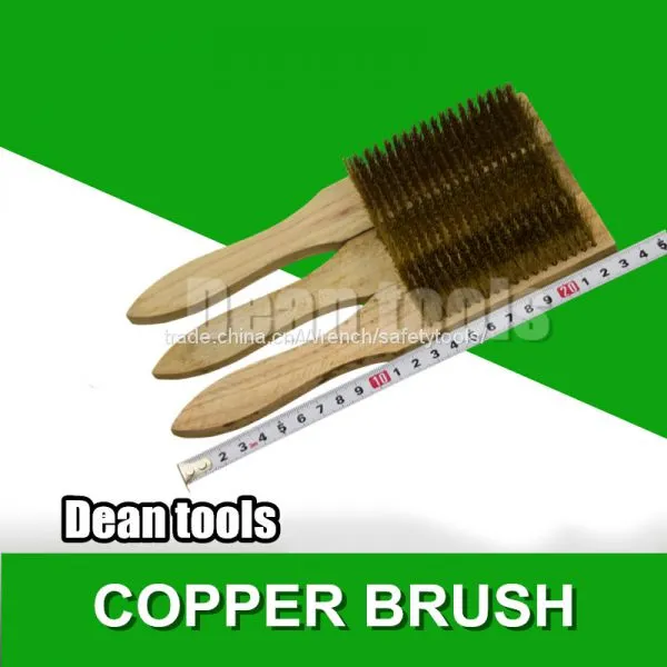 [DEAN TOOLS]Медно-графитовая угольная щетка, медная сплавная проволочная щетка шестирядная и латунные щетки