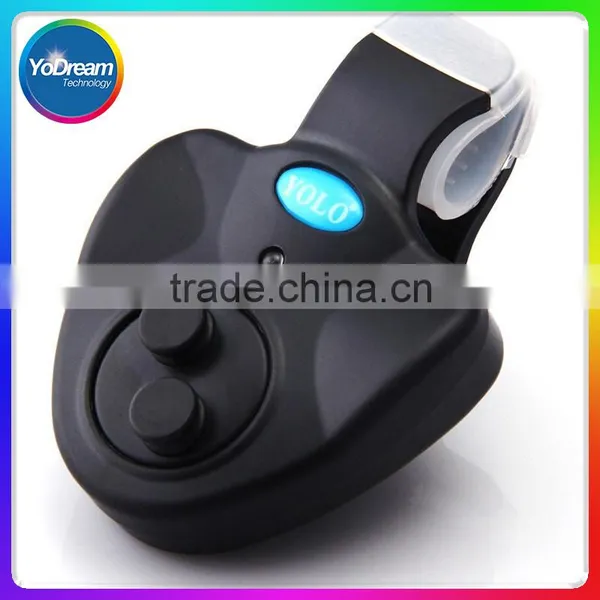 Black Universal Fishing Alarm Electronic Fish Bite Alarm Finder Sound Alert LED Light Clip On Fishing Rod photo-4