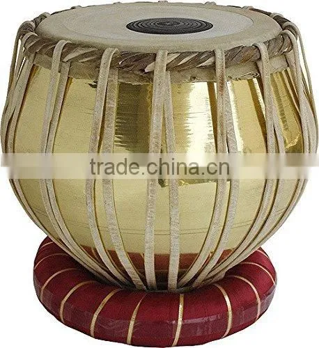 Professional 2.5 KG Brass Bayan Shesham Wood Dayan Musical Instrument India Indian Tabla Drums Set photo-3