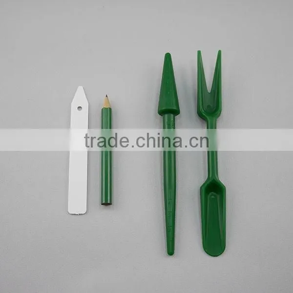 Plastic Planting Set Widger Dibber White Plant Labels Garden Tool photo-3