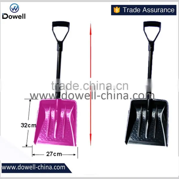 Large D Shape Grip Portable Plastic Snow Shovel photo-5