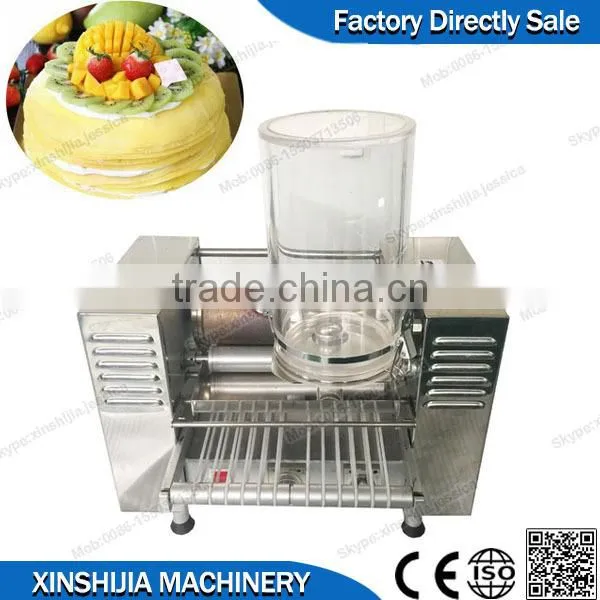 Small automatic baked multi-layer cake making machine
