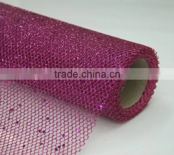 Beautiful Gold Stamping Organza Fabric 009 photo-2