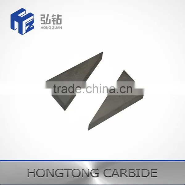 Cemented Carbide Brazed Tips Tungsten Carbide Brazed Tips for Cutting Tool photo-2