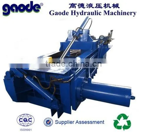 Manual Valve Control Small Hydraulic Scrap Steel Metal Baler photo-3