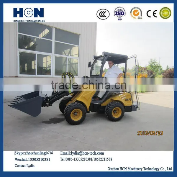 NEWLAND Brand W6FD08 China Telescopic Mini Wheel Loader With Low Price for Sale photo-2