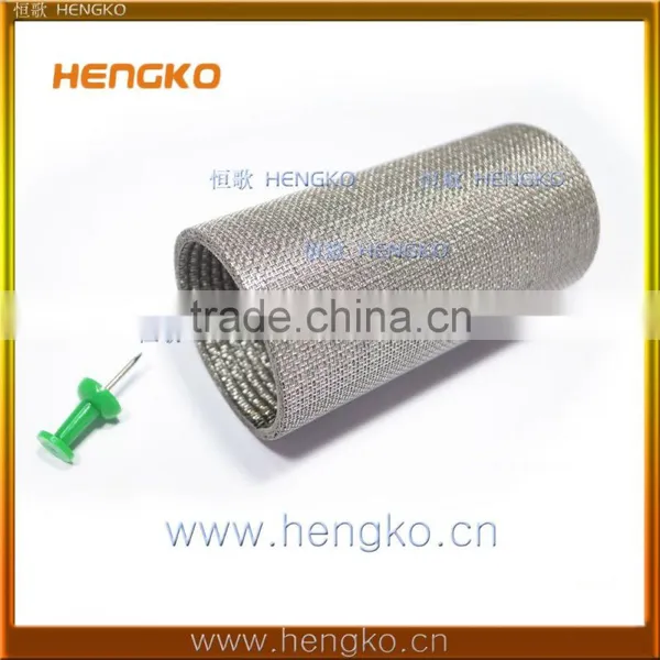 2 Microns to 300 um Sintered 304 Stainless Steel Wire Mesh Filter Tube photo-3