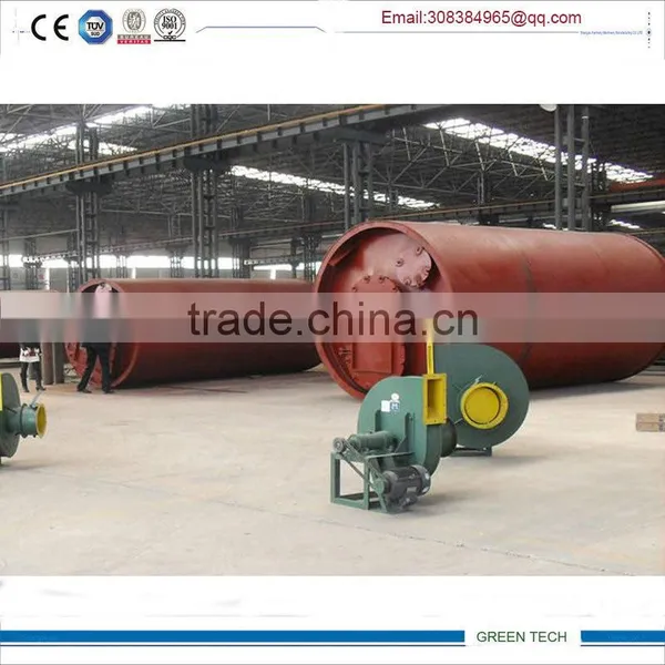 Pyrolysis Plant Pyrolysis Machine for Plastic and Tyre Convert to Fuel