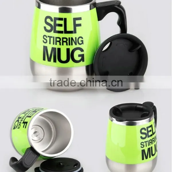 Hot China Products Wholesale Travel Self Stirring Coffee Mug Supplier on photo-3