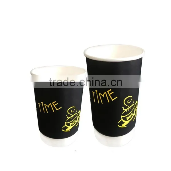 Wholesale Disposable Heat Proof Paper Coffee Cups With Lids for Coffee photo-4