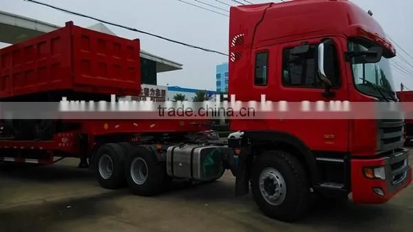 CLW 3 Axis 60ton Low Flatbed Semi Trailer for Sale photo-2