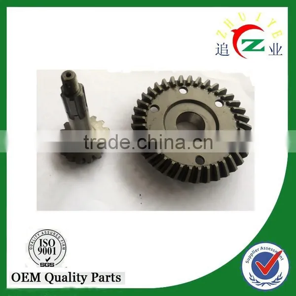 Chinese Manufacturer Tricycle 15/37 Crown Wheel and Pinion Gear for Pakistan Market photo-2