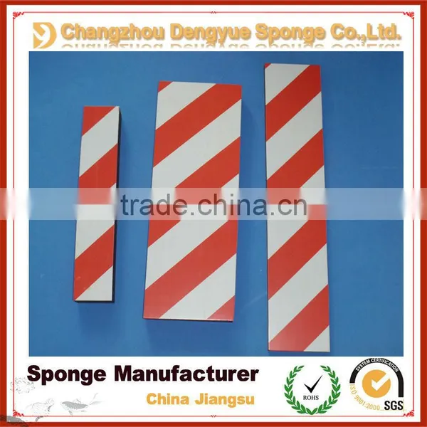 Red-White Flat Panel Garage Wall/bumper Car Door Edge Protector Foam photo-3