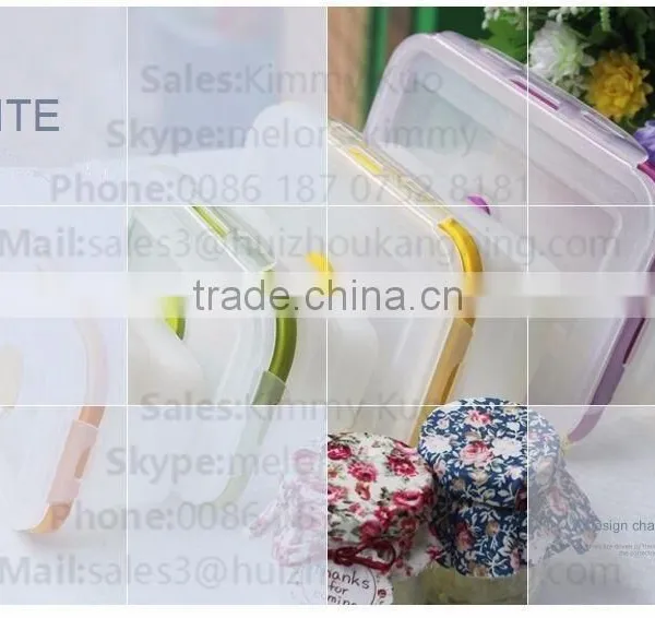 Heat Resistant Airtight Microwave Food Grade Siliconec Food Container photo-4