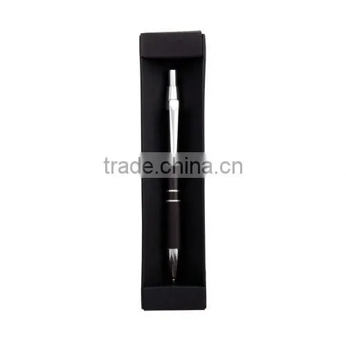 High Grade Sliver-coloured Metal Ballpoint Pen With Gift Box photo-2