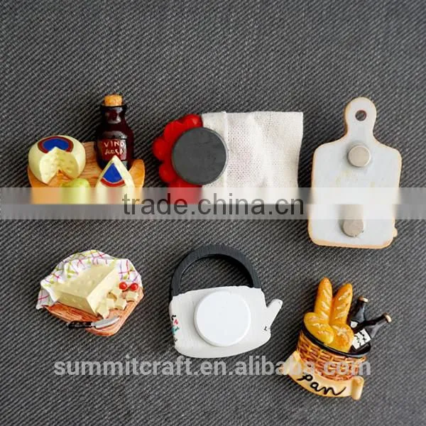 Custom Food Magnet Resin 3d Fridge Magnet photo-3