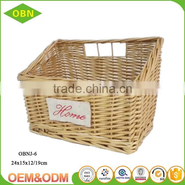 Wholesale China Customized Wicker Rising Empty Handmade Designer Fruit Bread Basket photo-4