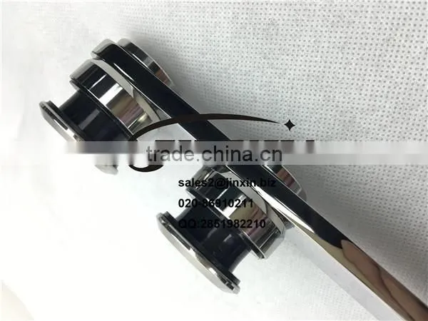 JINXIN Frameless Fancy Glass Door System Sliding Door With Manufacture Price photo-3