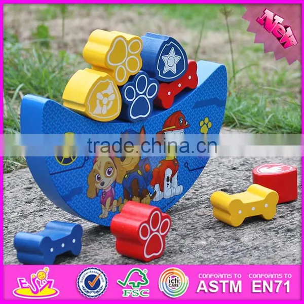2016 New Design Educational Wooden Balance Toys for Toddlers W11F068 photo-4