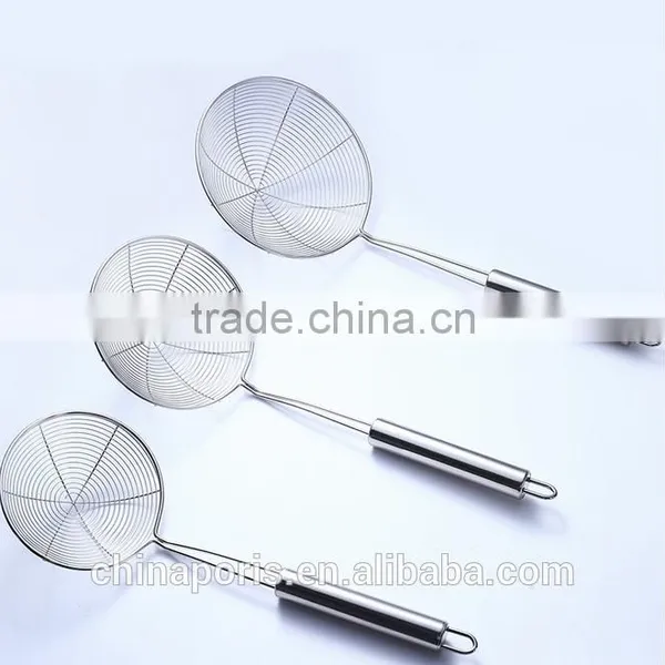2017 Stainless Steel Colanders/strainers Mesh Net Frying Mesh Net photo-2
