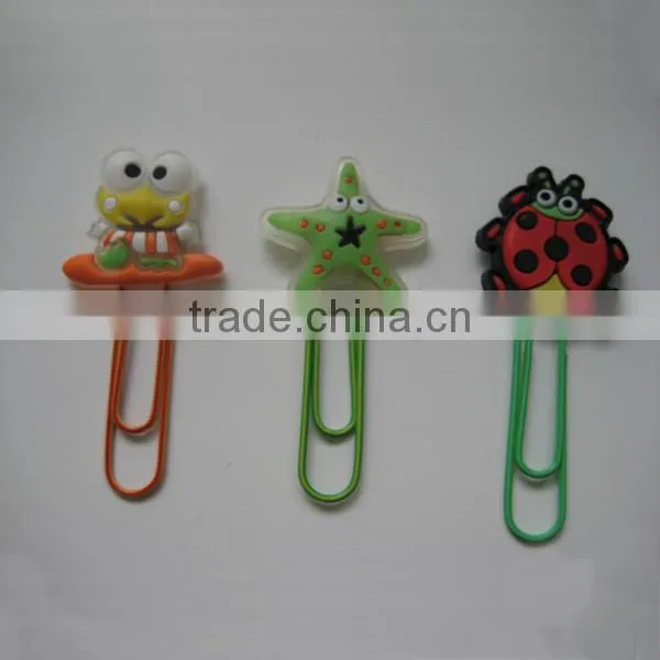 Customized PVC 3d Cartoon Paper Clip photo-6
