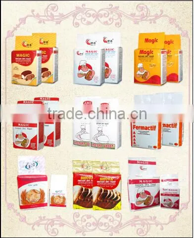 vaccum bag 500g low sugar active bread dry yeast