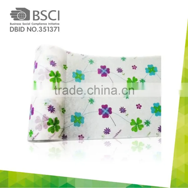 Polyester Tablecloths/beautiful Flower Table Cloth Household Multi Purpose Clothing Wipes photo-5