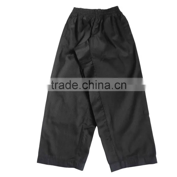 Custom Made Good Fabric Karate Uniform Breathable Fabric Black Karate gi Karate Uniforms Martial Arts Uniforms Short Sleeve photo-3