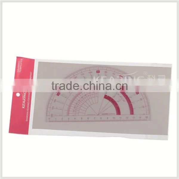 Kearing 15cmProtractor Sandwich Line Drafting Plastic Protractor #P101 photo-2