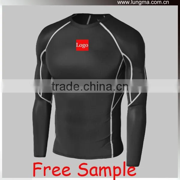Wholesale Sportswear Garment Supplier, Compression Underwear Clothing T Shirt for Men and Women
