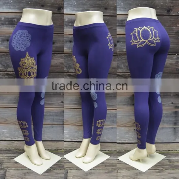 Heating Transfer Custom Made Yoga Pants Wholesale Fitness Tights Legging photo-5