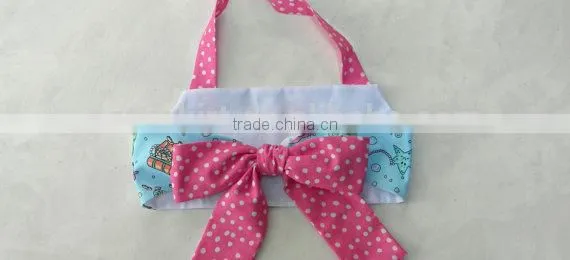 Lovely Baby Girl Swim and Beach Set Bikini Top and Bloomer With Attached Double Ruffle Skirt Children Mermaid photo-4