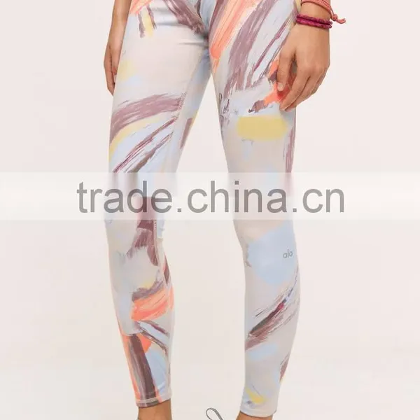 New Style Sublimation Leggins Padded Sports Bra With Workout Clothes for Women photo-4