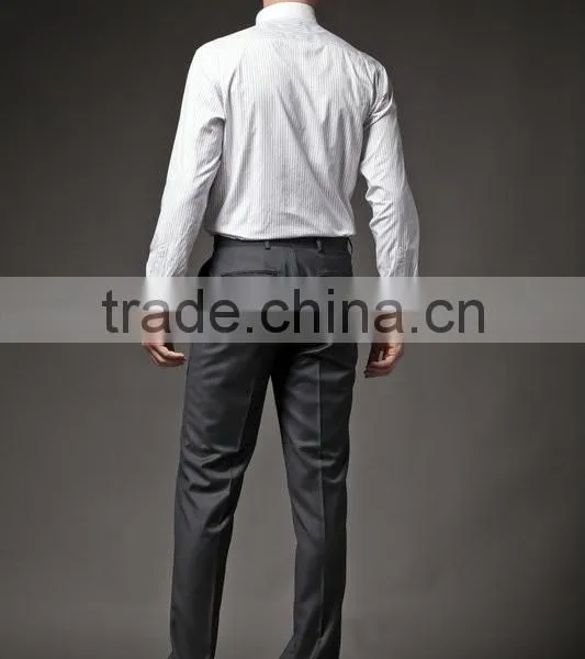Wholesale Mens Double Button Down Collar Dress Shirts of 2014 Latest Design photo-4
