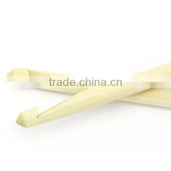 High Quality Natural Bamboo Afghan Tunisian Double Ended Crochet Hooks Needles photo-2
