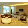 220V LED Ribbon Lighting, RGB Holiday Strip Lights, Decorative SMD Rope Light, Christmas Colorful Tape Belt Lights photo-3